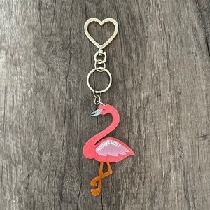 Victoria's Secret Flamingo Keychain